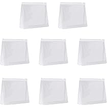 Transparente PVC Make-up Taschen 3er Set - Mini Organizer Für Reise & Bad