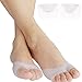 Produktbild 1 Paar Ball Of Foot Kissen Metatarsale Pads Schmerzlinderung. Silikon-Gel-Füße Stützauflage für Mortons Neurom, Plantar Fasciitis & Metatarsalgia sofortige Schmerzlinderung. Tragbare Ballettschuhe