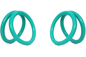YHLOUBB 15pcs Fluor Gummi Ring Grün FKM Oring Dichtendicke 3 mm,25×19×3mm