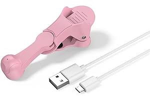 Volakebeing Auto Clicker Bildschirm Gerät Speed Clicker für mobiles Gaming Live Streaming Broadcasting Likes Engagement Schnelles kontinuierliches Tippen Simulation Tragbar Leicht (Rosa)