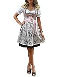 Ohne Accessoires, mit Dirndl, Bluse und Schürze