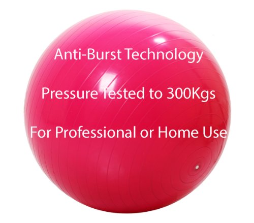 Miracle Products Birth/Exercise Ball (55 cm, Red)