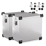Diferentes anchos de maletas para compensar el escape montado en un solo lado u otras partes. Hecho de aluminio extremadamente duradero de 1,5 mm de espesor, 100% impermeable. Adecuado para transportadores redondos y cuadrados