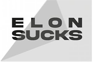 ‎SONS OF BATTERY ELON SUCKS - Tesla Auto Aufkleber Statement (Schwarz (Matt))