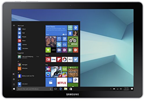 Samsung Galaxy Book 10.6-inch Tablet (Silver/Black) - (Intel Core M3 2.6 GHz, 4 GB RAM, 64 GB SDD, Windows 10 Home)