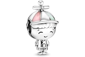 Lkwidi Abalorios Charms Colgantes de Animales de amor familiar Cuentas Plata de Ley 925 con Compatible con Pulsera Europeo, Charms para Mujer