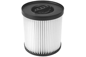 FRVQGGNE 91096424 Cartouche de Filtre HEPA for aspirateurs Compatible avec Parkside 91096424, PWD 30 A1, Parkside PNTS 1400 H4 IAN 322475