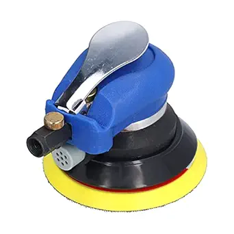 Air Sander, Orbital Sander High Speed Rotation Precise Machining for Rust Removal for Car Waxing for Wood Metal Polishing(American)