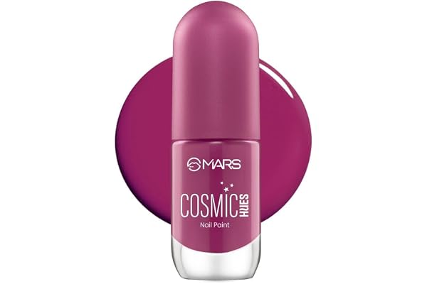 MARS Cosmic Hues Nail Paint (10.0 ml) (13-SIRIUS) Intense Color Ultra-Glossy Shine Long-Lasting & Chip-Resistant Non-Sticky Quick-Drying Formula