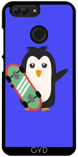 Case for Huawei Nova 2 - Skateboard Penguin by ilovecotton