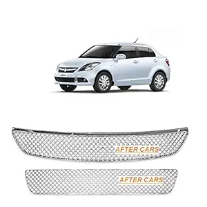 RS ENTERPRISES Maruti Suzuki Swift Dzire 2014 Car Front Grill Chrome Plated