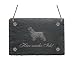 Produktbild Schiefertafel « Hier wache ich - COCKER SPANIEL » Schild mit MOTIV Heim Haus Dekoschild Dekoration Hund Haustier
