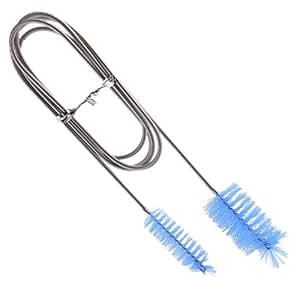 12-teiliges Aquarium Filter-Bürsten Set – Nylon & Edelstahl, Flexibel, Verschiedene Größen