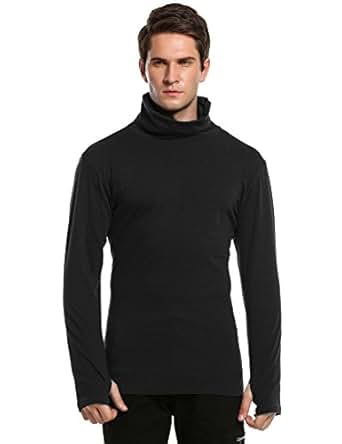 COOFANDY Herren Rollkragenpullover Langarm - Basic Turtleneck Für Business & Freizeit