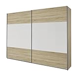 Schrankinnendekor in Textline, der Kleiderschrank bietet durch seine Höhe von 230 cm sehr viel Stauraum