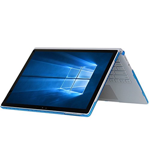 mCover Hartschalen f  r 13 5-Zoll Micosoft Surface Book - Aqua