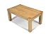 Produktbild Naturholzmöbel Seidel Couchtisch Wohnzimmertisch Beistelltisch,Rio Bonito, 90x50cm Höhe 70cm, Echtholz Pinie Massivholz, geölt und gewachst, Farbton Honig hell, optional: Zwischenboden erhältlich