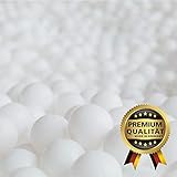 höchster berg schweiz Made in Deutschland GAMEWAREZ Refill-Bag, ca. 100 Liter Nachfüllpackung/Sitzsack Füllung aus EPS-Perlen/Styroporkügelchen in höchster Premium Qualität - Einfaches Nachfüllen von Sitzsäcken, Sitzkissen und Hundekissen