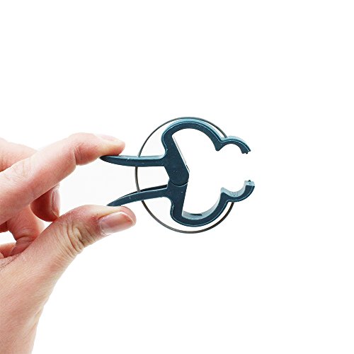 COM-FOUR 40x Pflanzenklemmen, Pflanzenclipse, 20x große & 20x kleine Klemmen - 4