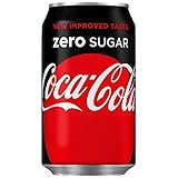 schmeckt immer zu jeder Zeit Coca Cola \'Zero\' 72 x 0,33l Dose XXL-Paket (Coke Zero)