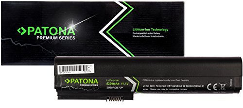 PATONA Premium Laptop Akku mit (5200mAh Samsung inside) für HP EliteBook 2560p 2570p (ragt nicht über das Gehäuse hinaus!)
