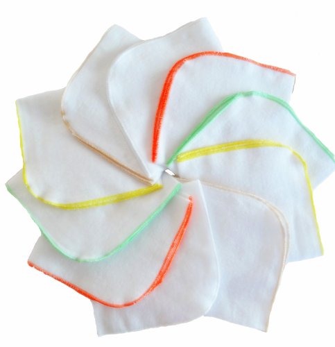 Babymajawelt® Stoffwindeln Paket – 50 Teile Mullwindeln Spucktücher Molton Waschlappen- SORGLOS PAKET - 5