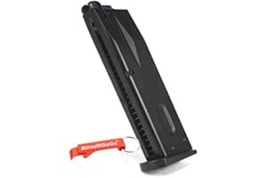 AIRSOFTGOGO WE - Caricatore per Marui WE M9/M92/M92F serie GBB (solo per Airsoft)