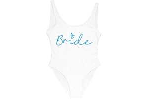 LXURY Bikini Triangolo Donna Team Bride One-Piece Costume da Bagno Squad Donne Costume da Bagno del Partito Bachelorette Costume da Bagno Estivo Beachwear Costume da Bagno