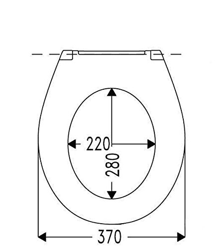 Sanifri 470011111 WC-Sitz Kea weiß, Soft-Close/Take off - 6