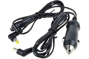 TOPCHARGEUR 12 V Car Cigarette Lighter Charger for Philips PD9016/37 AY4197 Portable DVD player