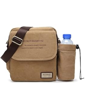 ZCJB Männer Messenger Bag Umhängetaschen Multifunktionale Canvas Bag Herren Tasche Business Männlichen Tuch Tasche...