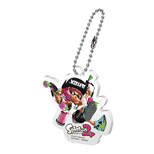 Preisvergleich Produktbild Splatoon 2 Acrylic Swing Schlüssel Anhänger: Inkling-Mädchen [Klecks-Doppler]