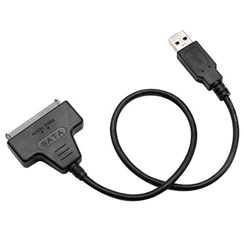 Cinolink®Adapter USB 3.0 zu SATA 2 USB 3.0 Kabel zu SATA für 2.5 HDD SSD - 3
