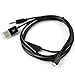 Price comparison product image (Black) V8 Micro USB to 3.5MM AUX USB Audio Cable for Samsung Galaxy S2 S3 S4 and Note 2 3