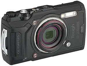Olympus TG  6 Black Water Proof Camera, 12 MP, 4X Zoom Lens, LCD Rear Screen