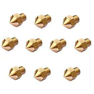 Generic 10pcs - 0. 3mm 3D Printer Extruder Print Head Nozzle 3D Printer Extruder MK8
