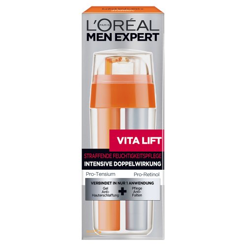 L’Oréal Men Expert Straffende Feuchtigkeitspflege intensive Doppelwirkung,1er Pack (1 x 30 ml) - 2
