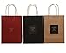 Produktbild Papier Tasche, Set von 12 Geschenktaschen, Geburtstag Kinder Party Weihnachten Thanksgiving Favor Bag Set, 3 Farben (braun/schwarz/rot)