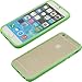 Produktbild Best Quality Iphone 6 Green TPU Bumper Frame Rubber Case Cover W_ Metal Buttons for iPhone 6 by TB1 Products ®