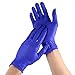 Produktbild Nitril-Exam-Handschuhe, Einweg-Handschuhe - Nicht-Latex Fingertip-Textured Medical Grade Food Safe Handschuhe, Home Kitchen Cleaning Essen Universal (100Pcs/box 50Pairs)(S)