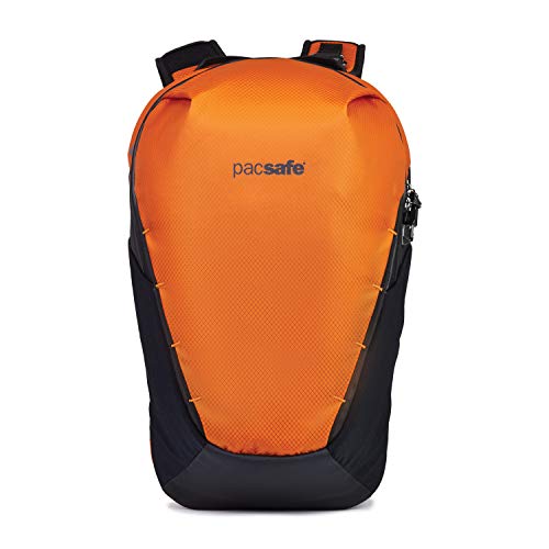 Preisvergleich Produktbild Pacsafe Venturesafe X18 Backpack, Anti-Diebstahl Rucksack, Diebstahlschutz Wanderrucksack 18 Liter, Orange / Burnt Orange