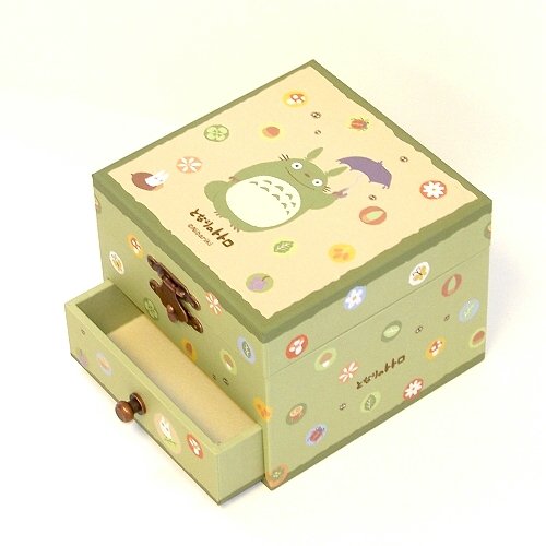 Studio Ghibli Totoro music box paper box
