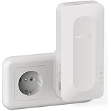 NETGEAR Ripetitore WiFi 6 Mesh AX1600 EAX12, WiFI Extender con 1 porta LAN e 4 stream, ripetitore WiFi wireless compatibile c
