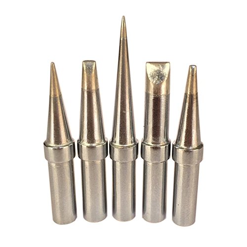5pcs Replacement Tip Set for WESD51 WES51 WES50 Weller ET Tip Series