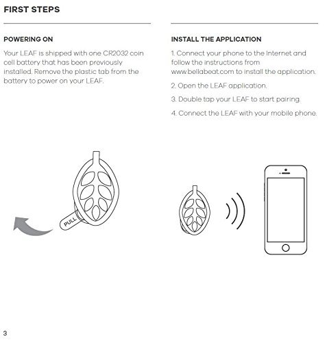 Bellabeat Leaf Nature Gesundheits Tracker/Smart Schmuck - 14