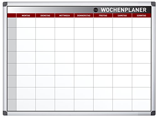 Bi-Office Maya Magnetisch Wochenplaner 90x60cm