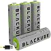 Produktbild Blackube Micro USB Rechargeable Accu -USB Accu AA Micro Lithium Batterie -1.5V 1700 mAh - Umweltschutz wiederaufladbar ohne Memory-Effekt -mehrweg