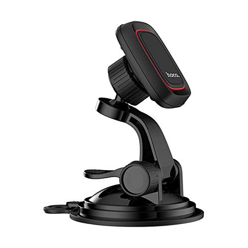 hoco. Supporto Magnetico per Telefono da Auto, per Parabrezza Auto, Rotazione a 360 Gradi, per iPhone 11 PRO Max/XR/XS Max/8 Plus/Samsung S10+/S9+/Note 10+/Note 9+, ECC.