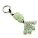 Produktbild Schlüsselkette Jade Schlüsselanhänger Ring Schlüsselanhänger Tasche Anhänger Stein Ornament Geschenk (weiß)