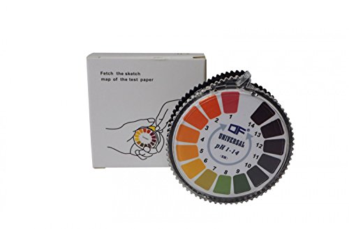 „DF“ PH Universal Indikatorpapier – Messbereich von PH 1 bis 14 – 5 Meter Rolle - 4